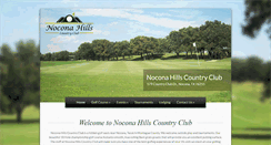 Desktop Screenshot of noconahillscountryclub.com
